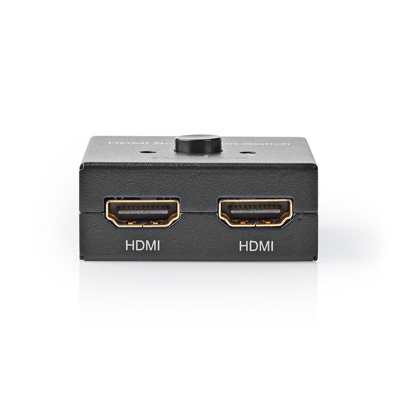 Afbeelding van HDMI switch Nedis 2 poorts (4K@60Hz, HDCP, Actief, Bi directioneel)