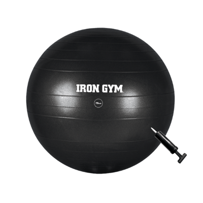 Afbeelding van Iron Gym exercise ball, fitnessbal, stabiliteitstraining,incl.pomp, 75 cm Colour /
