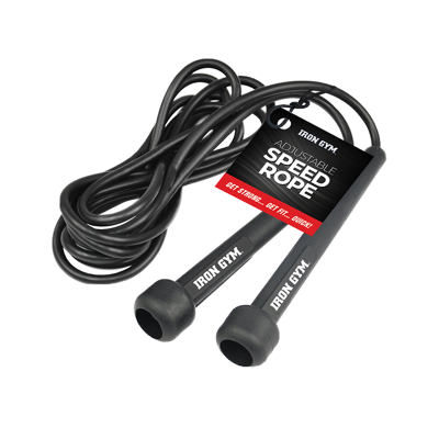 Afbeelding van Iron Gym Adjustable Speed Rope, Fitness kabel, touw, Springtouw Colour /