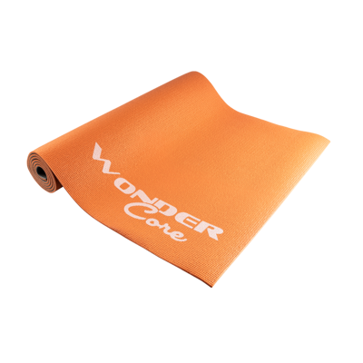Afbeelding van Wonder Core, Twin Color Yoga Mat Oranje/Grijs Fitness grey / Colour