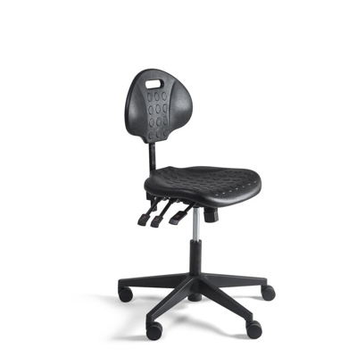 Afbeelding van Workliving Werkstoel A Klasse (N)EN 1335 Black Edition