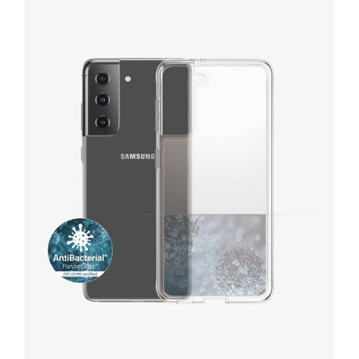 Afbeelding van Samsung Galaxy S21 Hoesje Glas PanzerGlass Hardcase/Backcover Transparant Telefoonhoesje