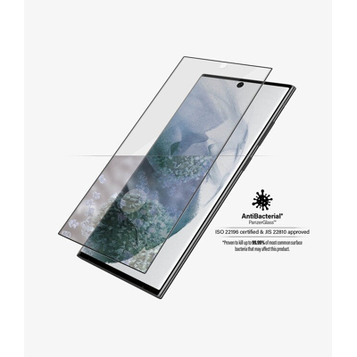Afbeelding van PanzerGlass Gehard Glas Edge to Screenprotector Samsung Galaxy S22 Ultra