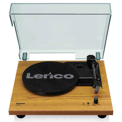 Afbeelding van Lenco LS 10WD Platenspeler met ingebouwde speakers Hout Wood