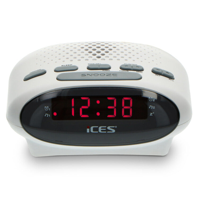 Afbeelding van Lenco Ices clock radio icr 210 white A002214