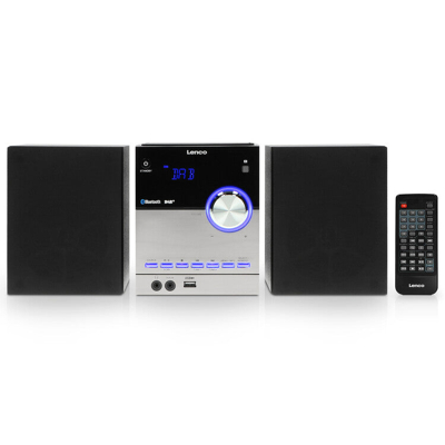 Afbeelding van Lenco MC 150 Stereo set met DAB+ FM CD en Bluetooth® USB player Zwart Black