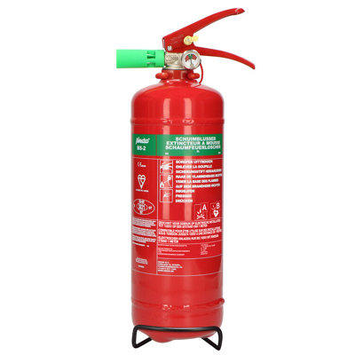 Afbeelding van Alecto ABS 2 Schuim brandblusser liter Red