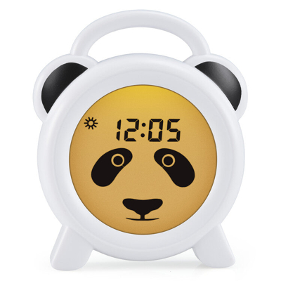 Afbeelding van Alecto BC100PANDA Slaaptrainer, nachtlampje en wekker, panda Brown