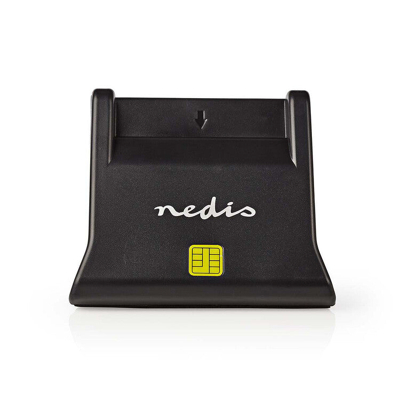 Afbeelding van Smartcard Reader USB 2.0 Desktop Model Black Nedis