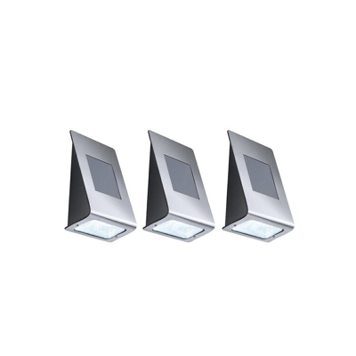 Afbeelding van Hyundai solar buitenlampen (3 stuks) Zilver Batterij ActievandeDag Beste deals Dagdeal Dagaanbieding