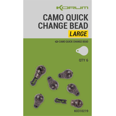 Afbeelding van Korum Camo Quick Change Beads Maat : Large