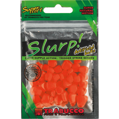 Afbeelding van Trabucco Slurp Artificial Baits Corn (50 pcs) Kleur : Red