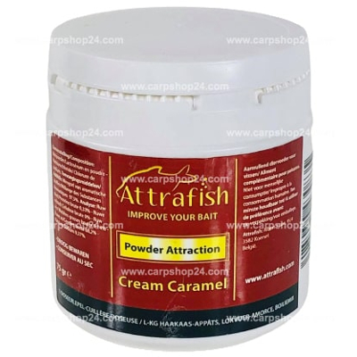 Afbeelding van Attrafish Powder Attraction 75g 10 Smaken Cream Caramel