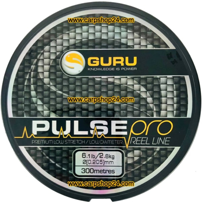 Afbeelding van Guru Pulse Pro Reel Line 300m Maat : 0.205mm (6.1lb)