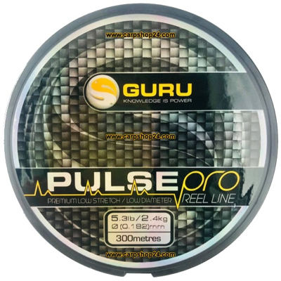 Afbeelding van Guru Pulse Pro Reel Line 300m Maat : 0.182mm (5.3lb)