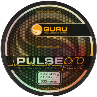 Afbeelding van Guru Pulse Pro Reel Line 300m Maat : 0.247mm (8.8lb)