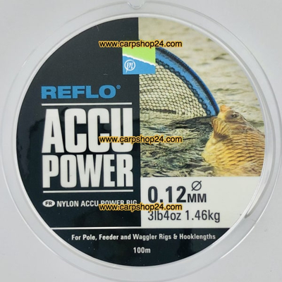 Afbeelding van Preston Reflo Accu Power 100m Maat : 0.12mm