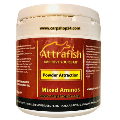 Afbeelding van Attrafish Powder Attraction 75g 10 Smaken Mixed Aminos