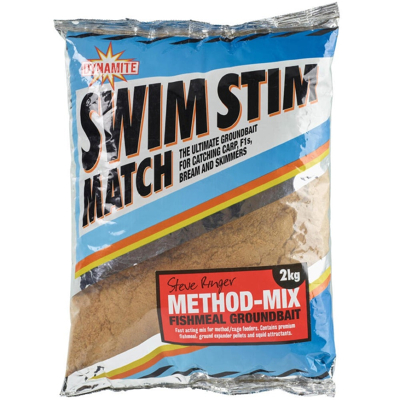 Afbeelding van Dynamite Baits Swim Stim Match Method Mix Fishmeal Steve Ringer 2kg