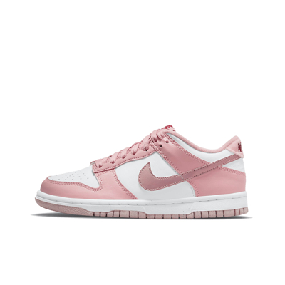 Afbeelding van Nike Dunk Low Pink Velvet (GS) 37.5