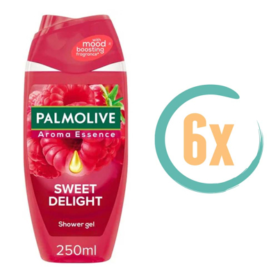Afbeelding van 6x Palmolive Douchegel Aroma Essences Sweet Delight 250 ml