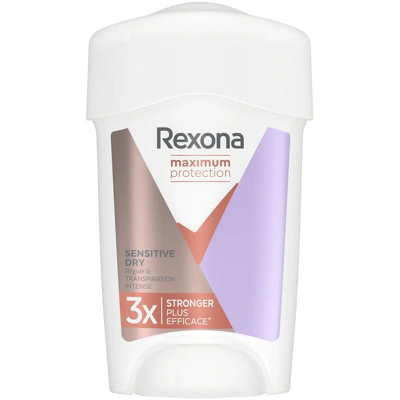 Afbeelding van 6x Rexona Deo Cream Stick Maximum Protection Sensitive Dry 45ml