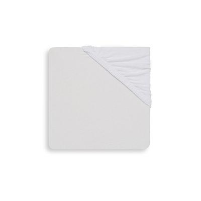 Afbeelding van Hoeslaken Jollein Wit (Jersey) 70 x 140 cm