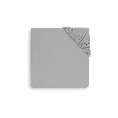 Afbeelding van Hoeslaken Jollein Jersey Soft Grey 70 x 140/150 cm