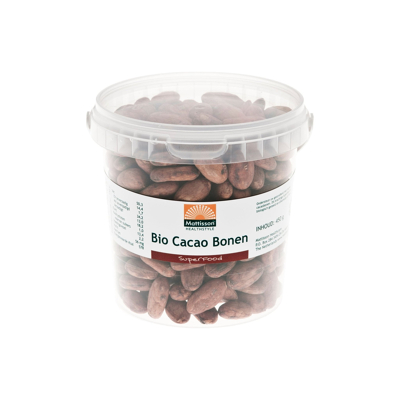 Afbeelding van Mattisson Biologische Rauwe Cacaobonen 450 g