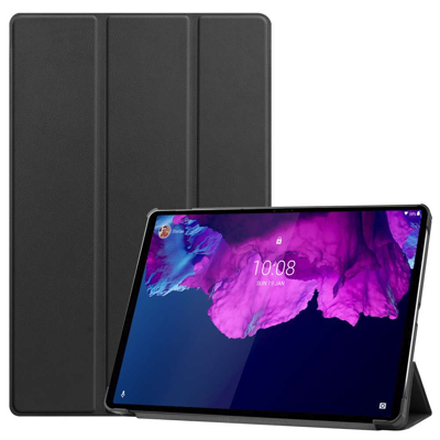 Afbeelding van Just in Case Smart Tri Fold Lenovo Tab P11 Book Zwart