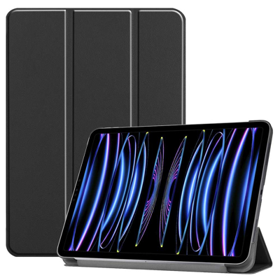Afbeelding van Just in Case Tri Fold Apple iPad Pro 11 inch (2022/2021/2020) Book Zwart