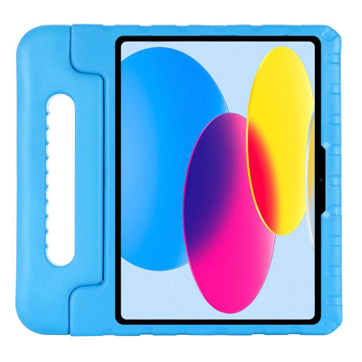 Afbeelding van Just in Case Apple iPad (2022) Kids Cover Blauw
