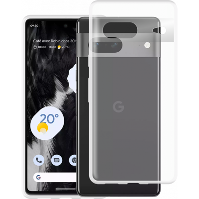 Afbeelding van Just in Case Soft Design Google Pixel 7 Back Cover Transparant