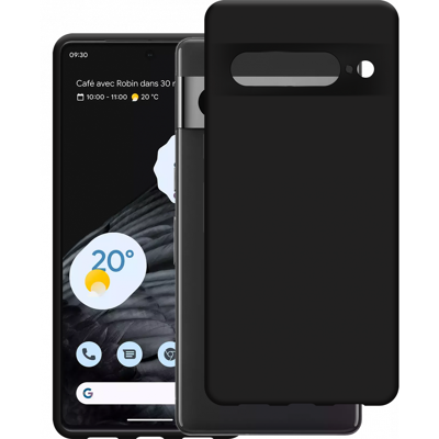 Afbeelding van Just in Case Soft Design Google Pixel 7 Pro Back Cover Zwart