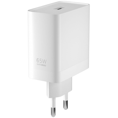 Afbeelding van OnePlus SUPERVOOC (65W) USB Power Adapter White