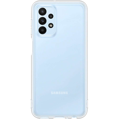Afbeelding van Samsung Galaxy A23 (5G) Hoesje Siliconen en TPU (zacht) Softcase/Backcover Transparant Telefoonhoesje