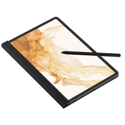Afbeelding van Samsung Galaxy Tab S7 Hoes Note View Cover Bookcase Zwart Kunststof Tablet Hoezen
