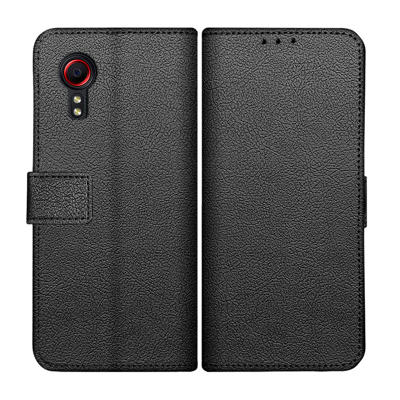Afbeelding van Just in Case Wallet Samsung Galaxy Xcover 5 Book Zwart