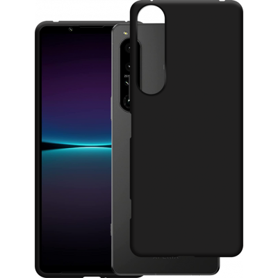 Afbeelding van Just in Case Soft Sony Xperia 1 IV Back Cover Zwart