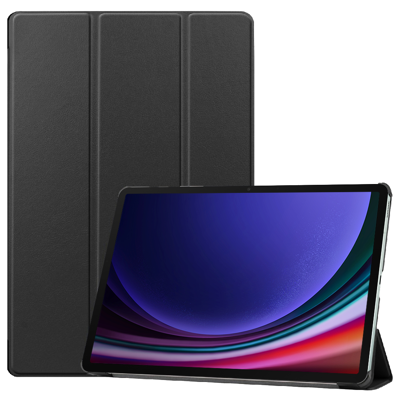 Afbeelding van Just in Case Tri Fold Samsung Galaxy Tab S9 Plus / FE Book Zwart