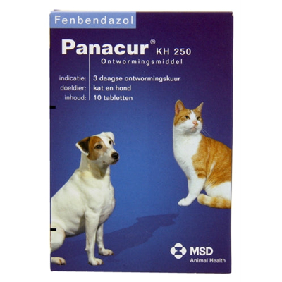 Afbeelding van Panacur voor Hond en Kat (250mg)
