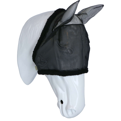 Abbildung von Harry&#039;s Horse Fliegenmaske mit schwarzen Ohren S Schwarz