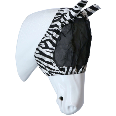 Abbildung von Horka Anti Fliegenmaske Ekzem Zebra Warmblut