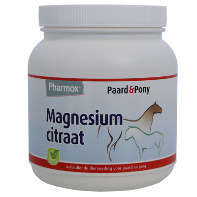 Abbildung von Pharmox Magnesiumcitrat Pferd &amp; Pony 500 Gramm