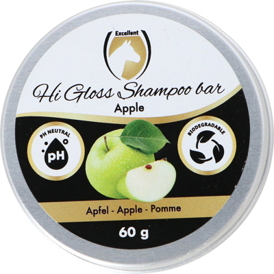 Abbildung von Excellent Hochglanz Shampoo Riegel &quot;Apple&quot; 60 Grün