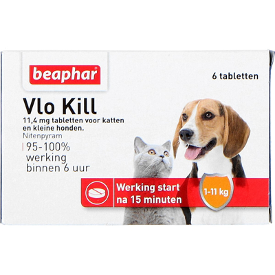 Abbildung von Beaphar Floh Kill+ Katze/Hund Flea Katze &amp; Hund bis zu 11 kg