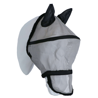Abbildung von Harry&#039;s Horse Fliegenmaske B frei S Weiß / Schwarz