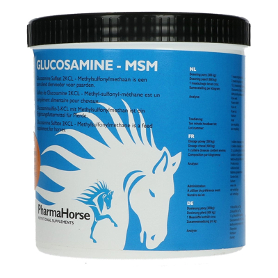 Abbildung von Glucosamin &amp; MSM Pferd 500 Gramm