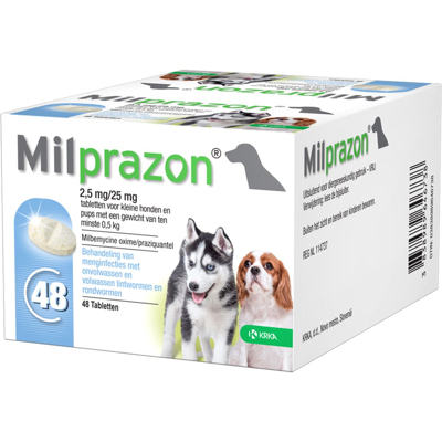 Abbildung von Milprazon Hund Kleiner 4 Tabletten