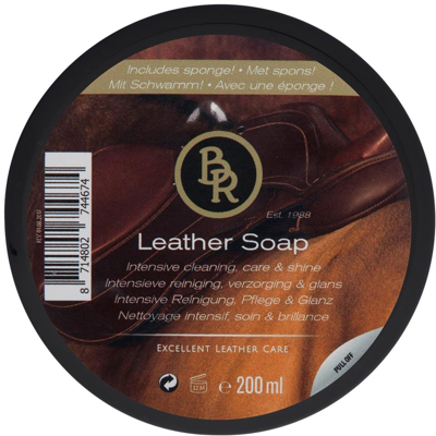 Abbildung von BR Leather Soap mit Schwamm 200ml